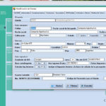 Capturas de pantalla del Módulo de Gestión de Clientes del Cloud ERP Company Kit