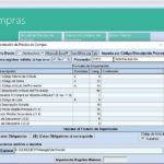 Capturas de pantalla del Módulo de Gestión de Compras del Cloud ERP Company Kit