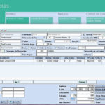 Capturas de pantalla del Módulo de Gestión de Compras del Cloud ERP Company Kit