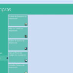 Capturas de pantalla del Módulo de Gestión de Compras del Cloud ERP Company Kit
