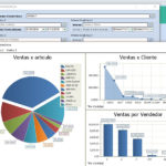 Capturas de pantalla del Módulo Estadísticas del Cloud ERP Company Kit