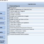 Capturas de pantalla del Módulo de Liquidación de Sueldos del Cloud ERP Company Kit