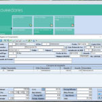 Capturas de pantalla del Módulo de Gestión de Proveedores del Cloud ERP Company Kit