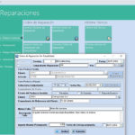 Capturas de pantalla del Módulo de Gestión Taller de Reparaciones del Cloud ERP Company Kit