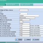 Capturas de pantalla del Módulo de Revalúo Técnico del Cloud ERP Company Kit