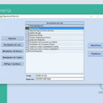 Capturas de pantalla del Módulo de Tesorería del Cloud ERP Company Kit